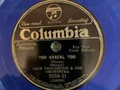 Columbia 2558D Jack Teagarden Orch RASCAL YOU  78rpm Jazz 1932 EE+ blue shellac
