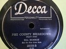 Bill Monroe and his Bluegrass Boys Decca 28356 Pike County Breakdown 78 rpm