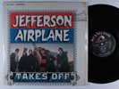 JEFFERSON AIRPLANE Takes Off RCA VICTOR LP VG+ w/ original lyrics SHRINK  
