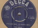 THE KNACK**IT'S LOVE BABY ( 24 HOURS A DAY )** BEAT**DECCA LABEL**LISTEN