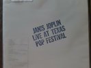 Janis Joplin Texas Pop Festival  LP vinyl