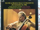ELGAR & DELIUS: CELLO CONCERTOS. JAQUELINE DU PRE, BARBIROLLI, SARGENT, LSO, RPO