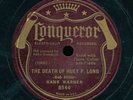 78tk-hillbilly-CONQUEROR 8544-Hank Warner-(Death of Huey P. Long/Precious Wife)