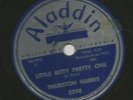 DOOWOP R&B 78 -THURSTON HARRIS - LITTLE BITTY PRETTY ONE -HEAR 1957 ALADDIN 3398