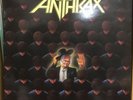 ANTHRAX Among The Living orig.1986 vinyl LP +inner sleeve 1ST PRESSING ILPS 9865