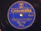 JAZZ RUTH ETTING I Wished On The Moon BLUE WAX COLUMBIA 3070