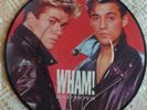 RARE EXCELLENT WHAM BAD BOYS GEORGE MICHAEL 1983 CBS UK PICTURE DISC 45