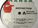 ?? DISTINCTION - THATS THE WAY I LIKE RARE IMPORTED BOOGIE FUNK REISSUE 12