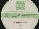 BBC TRANSCRIPTION 25 YEARS OF ROCK 69 - 70 HENDRIX STONES WHO LED ZEPPELIN