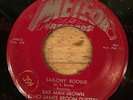 HEAR 1954 MEMPHIS R&B -SAX MAN BROWN /ELMORE JAMES -SAX-ONY BOOGIE - METEOR 5016