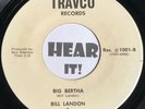 Hot Hillbilly Hick Bopper FUZZ 45 BILL LANDON Big Bertha TRAVCO custom hear