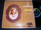 JO STAFFORD American Folk Songs AUTOGRAPHED by Jo Stafford CAPITOL Stereo LP