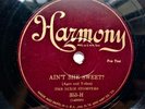 The Dixie Stompers 78rpm Single 10-inch Harmony Records #353-H Ain't She Sweet?
