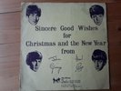 SUPERB 1963 THE BEATLES' FIRST CHRISTMAS RECORD RARE UK FAN CLUB 7