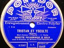FURTWÄNGLER Tristan & Isolde POLYDOR Wagner (1928) Rare 78rpm