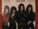 KISS Lick It Up / Not For The Innocent BOLIVIA PRESS PS 33 RPM   Forei