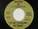 Crossover/Sweet Soul 45 - Sequins - I've Got To Overcome - Gold Star - VG+ mp3