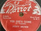 1955 Blues DUSTY Triplett BROWN 
