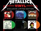 Metallica - Set of 6 Exclusive Walmart Limited Colored Vinyl Record LP- Preorder