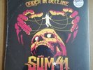 * SUM 41 - ORDER IN DECLINE - LTD YELLOW & ORANGE SPLATTER VINYL LP WITH PATCH *