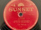 78 RPM Rare 1925 Electric Sunset Carlyle Stevenson El Patio Orchestra 