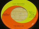Lady Madonna / The Inner Light by the Beatles 45 RPM 2138 Capitol 1968 Reissue