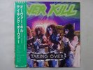 Overkill Taking Over Atlantic P-13502 Japan  VINYL LP OBI