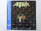 Anthrax Among The Living Polystar R28D-2063 Japan  VINYL LP OBI