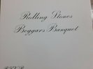 Vinyle 33 Tours The Rolling Stones  Beggars Banquet 1968 Deca Barclay 1968