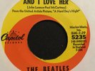The Beatles AND I LOVE HER / IF I FELL 45 RPM Capitol Records #5235