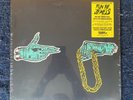 Run the Jewels S/T SEALED Gold/Orange Translucent LP Vinyl Record Poster, Patch
