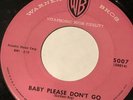 TROYCE KEY Drown In My Tears BABY PLEASE DON'T GO Rockabilly 45 on WB 5007