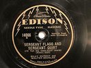 EDISON BILLY MURRAY WALTER SCANLON Sergeant Flagg & Sergeant Quirt EDISON 14066