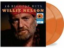 Willie Nelson 16 Biggest Hits 2xLP Record Ltd Ed Tangerine Vinyl FAST SHIPPING