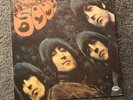 Beatles Rubber Soul 1991 Russian Vinyl Lp nm/vg Printed On A Map