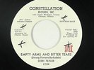 Northern Soul 45 - Gerri Taylor - Empty Arms & Bitter Tears - Constellation VG+