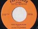 FAUTHEREE Jackie Fautheree Orig RARE Rockabilly 45 Near Mint First Man on Mars