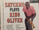 Louis Armstrong-Satchmo Plays King Oliver-VG+-Plays Great-Jacket Great Cond.