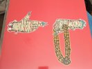 Run The Jewels - RTJ 2 LP Double Teal Vinyl Gatefold Stickers Poster Rare