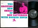 DON PATTERSON BOOKER ERVIN The Exciting New Organ Of LP PRESTIGE 7331 US '64 RVG