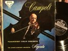 TCHAIKOVSKY VIOLIN CONCERTO CAMPOLI ARGENTA WB BB ED1 Sxl 2029 NM Spain