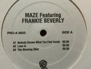 MAZE & FRANKIE BEVERLY   BACK TO BASICS 2 LP (1993) RARE MODERN SOUL PROMO