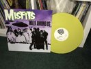 Misfits Walk Among Us Yellow Vinyl Lp Danzig Samhain Nofx Rancid