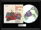 PHIL SPECTOR CHRISTMAS GIFT FOR YOU WHITE GOLD SILVER PLATINUM TONED RECORD LP