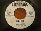 The Ho-Dads. Honky b/w Legends. NM- Rock Fuzz Guitar WLP Promo 45rpm. Jimmy Page