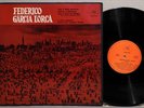 FEDERICO GARCIA LORCA POET IN NEW YORK ODE TO WHITMAN LP Arthur Tress