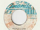 Reggae LARRY MARSHALL & THE EXPERIENCE Behold I come Amanda Jamaican pressing