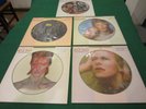 David Bowie 5 x Numbered Picture LP Vinyl Discs Limited Edition