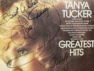 TANYA TUCKER GREATEST HITS SIGNED ORIG 1975 LP DELTA DAWN JAMESTOWN FERRY