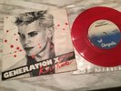 GENERATION X- KING ROCKER -RED VINYL SINGLE 7'' RECORD
